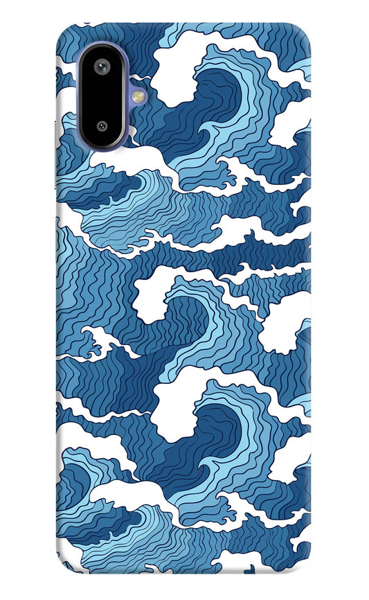 Blue Waves Samsung F06 5G Back Cover