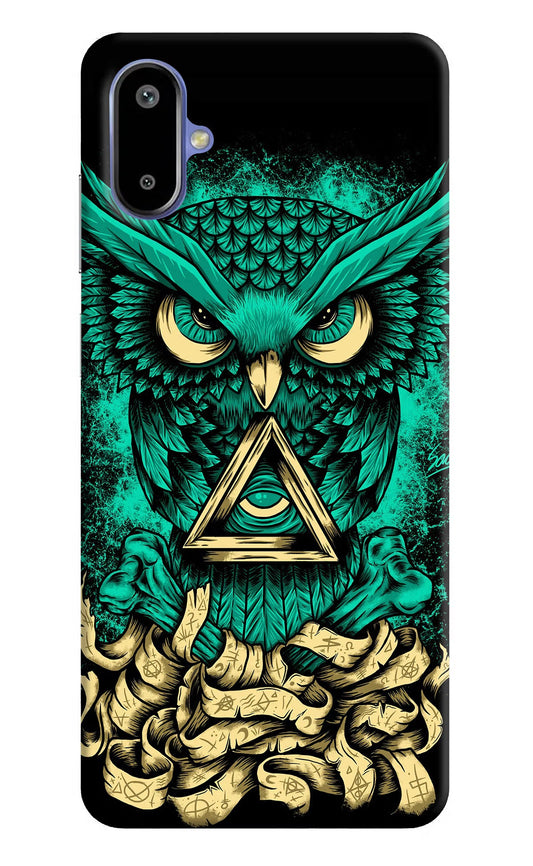 Green Owl Samsung F06 5G Back Cover