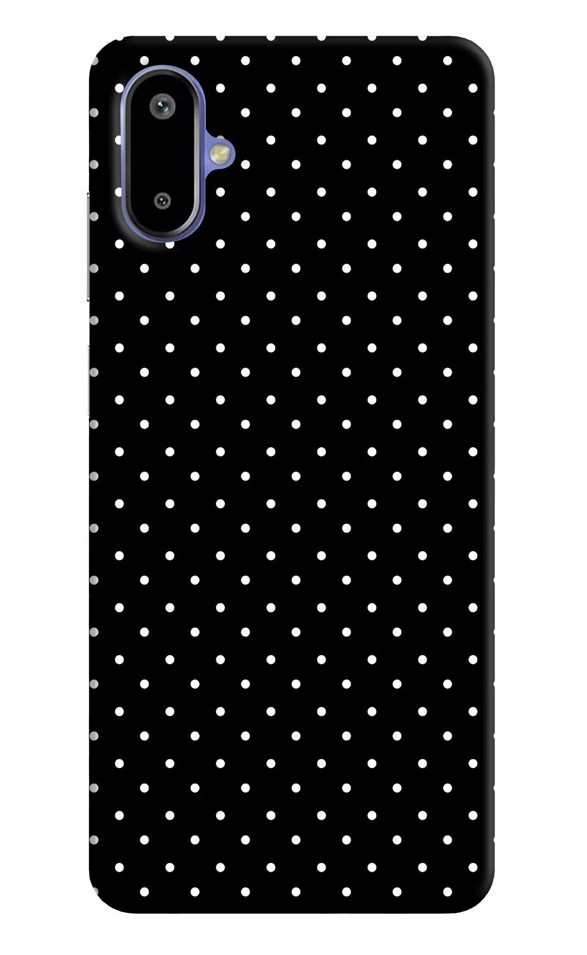 White Dots Samsung F06 5G Back Cover