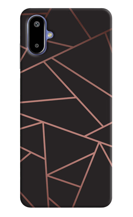 Geometric Pattern Samsung F06 5G Back Cover