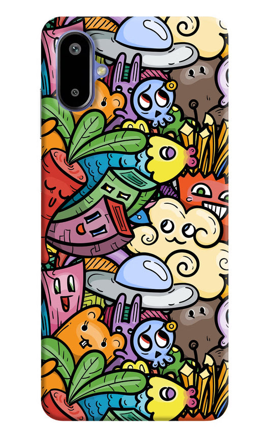 Veggie Doodle Samsung F06 5G Back Cover