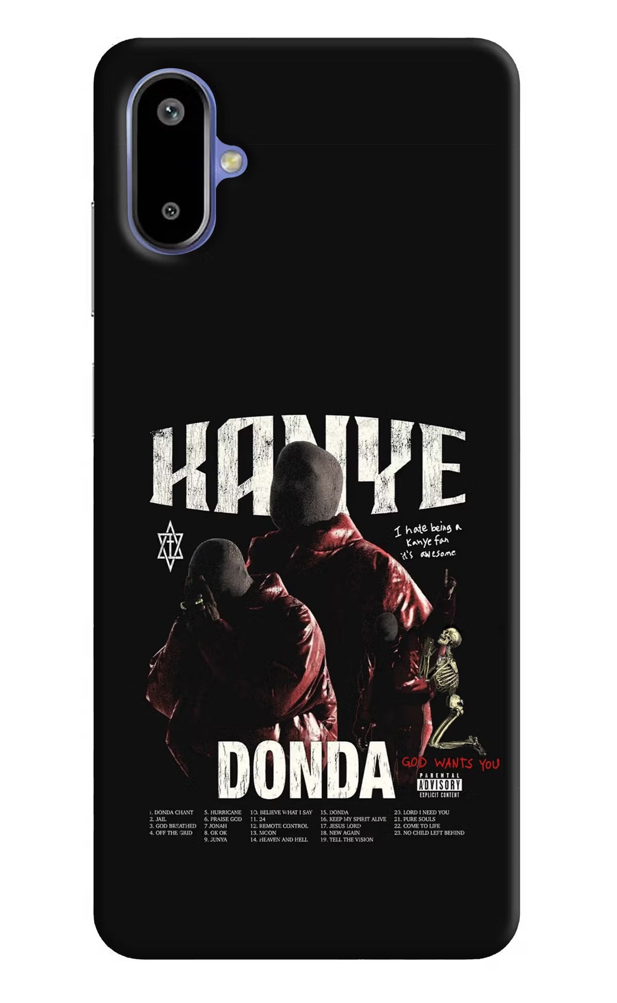Donda Kanye West Samsung F06 5G Back Cover