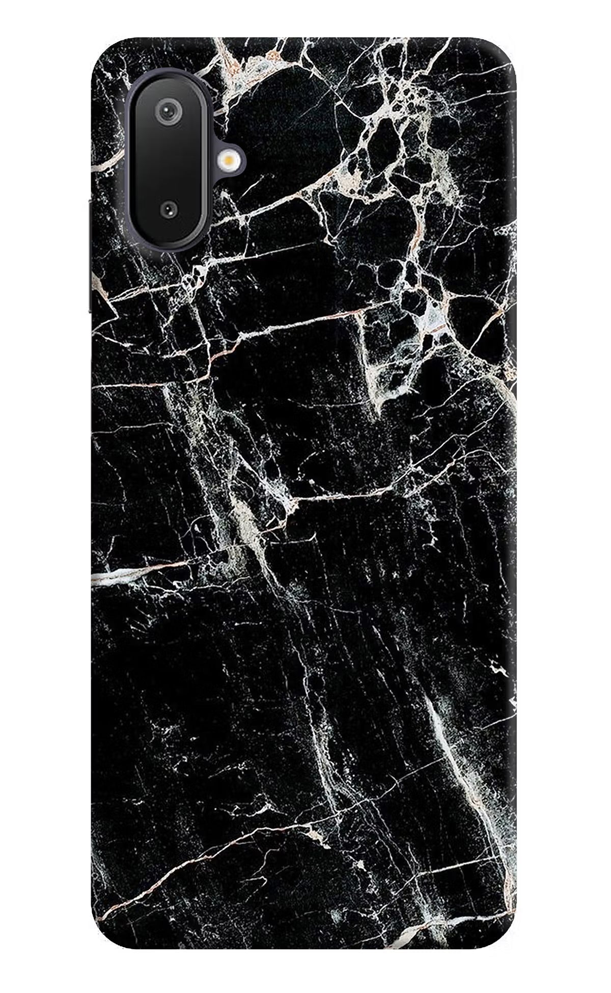 Black Marble Texture Samsung M06 5G Back Cover