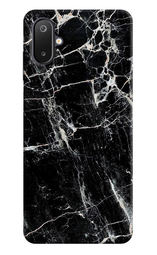 Black Marble Texture Samsung M06 5G Back Cover