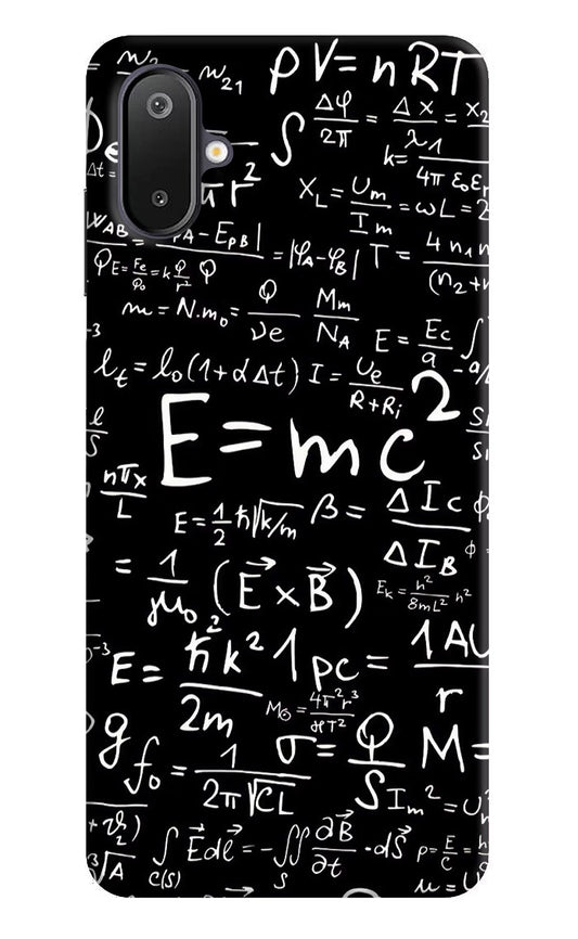 Physics Formula Samsung M06 5G Back Cover
