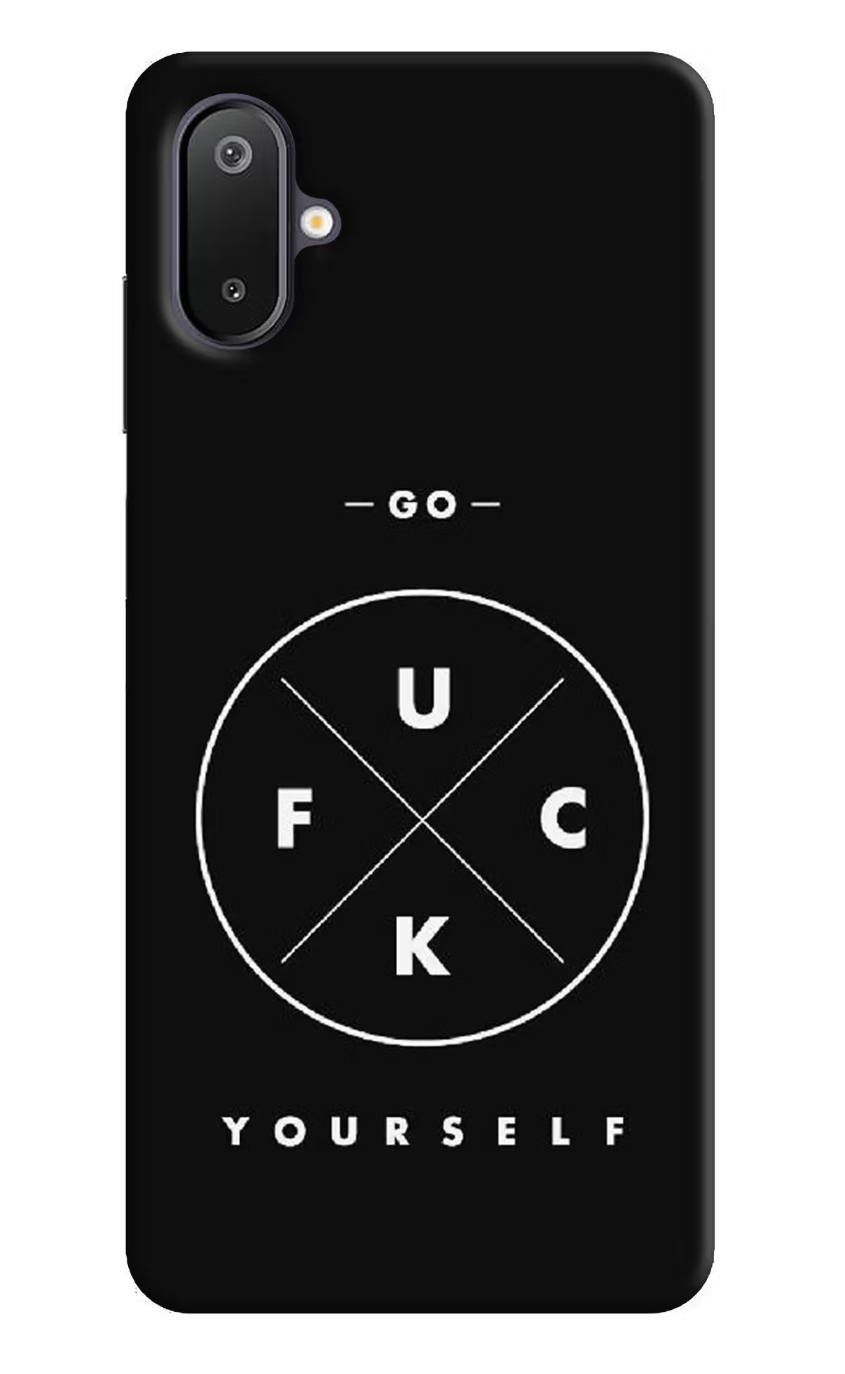 Go Fuck Yourself Samsung M06 5G Back Cover
