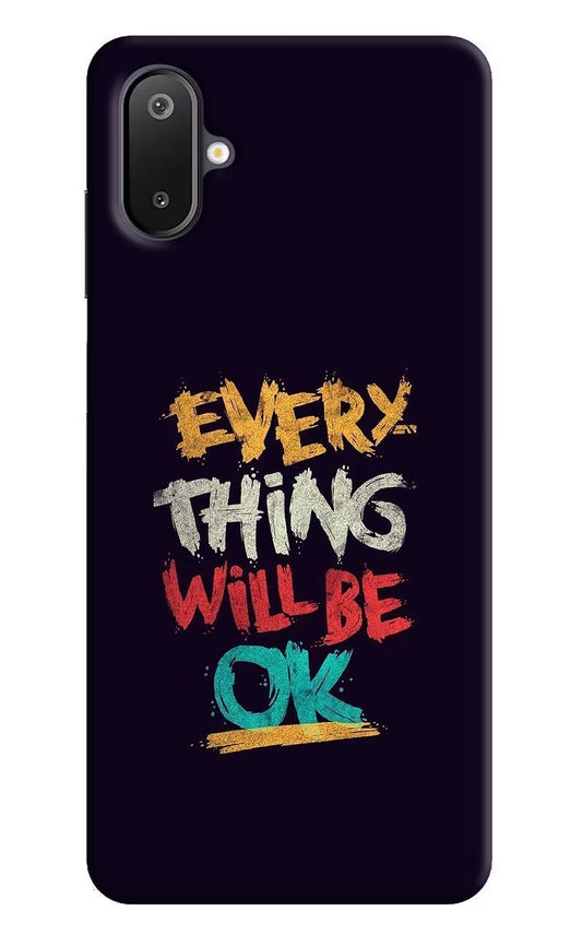 Everything Will Be Ok Samsung M06 5G Back Cover