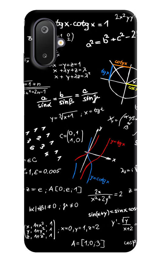 Mathematics Formula Samsung M06 5G Back Cover