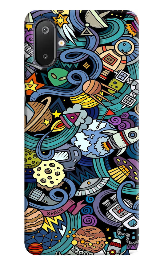Space Abstract Samsung M06 5G Back Cover