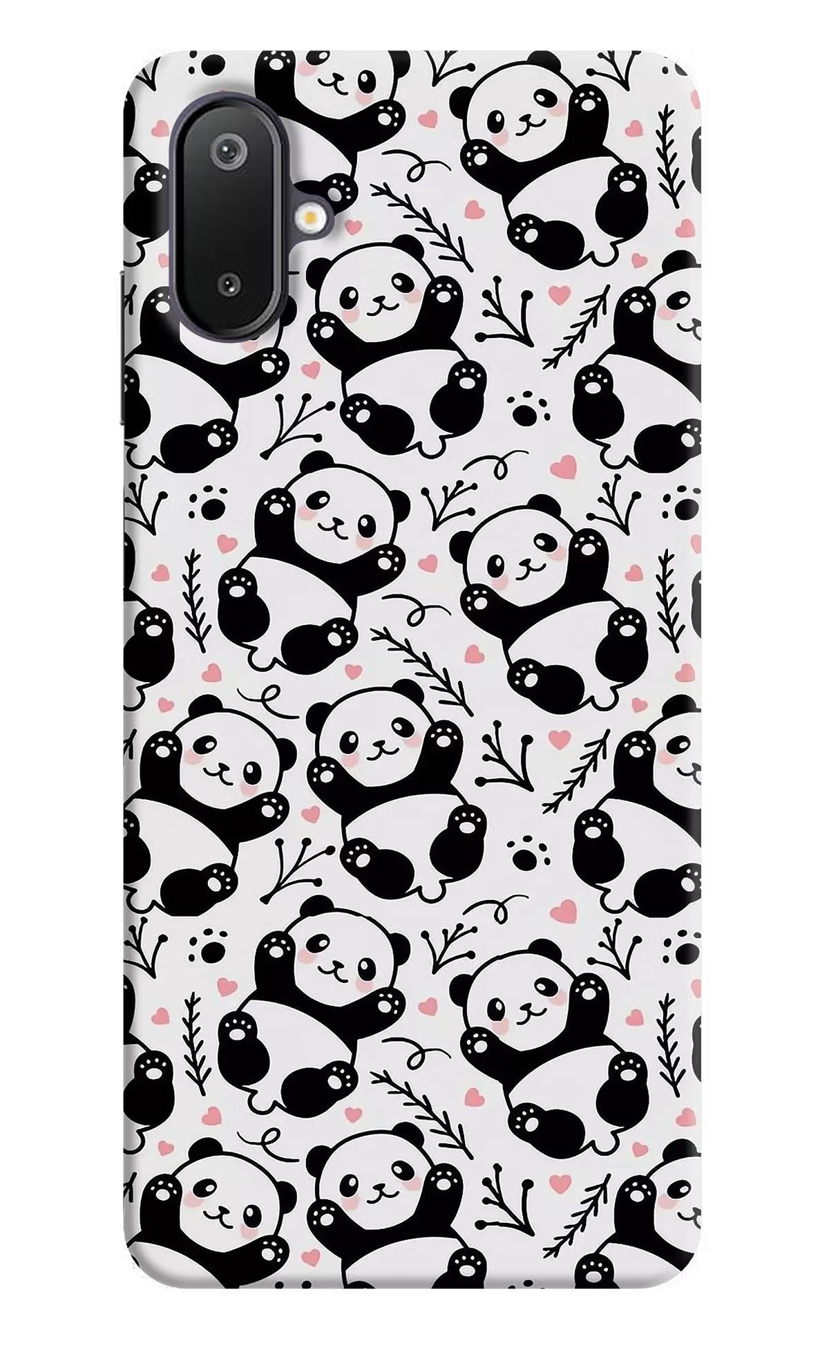 Cute Panda Samsung M06 5G Back Cover