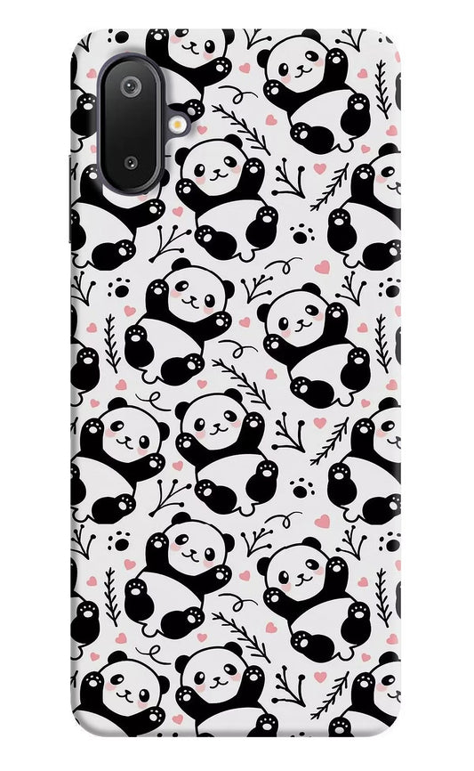 Cute Panda Samsung M06 5G Back Cover
