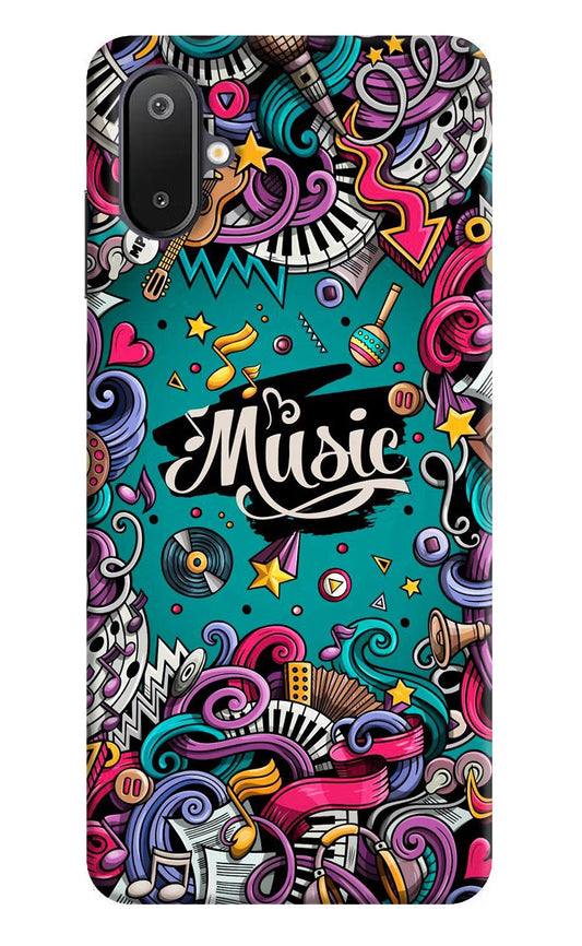 Music Graffiti Samsung M06 5G Back Cover
