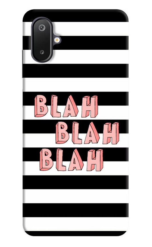 Blah Blah Blah Samsung M06 5G Back Cover