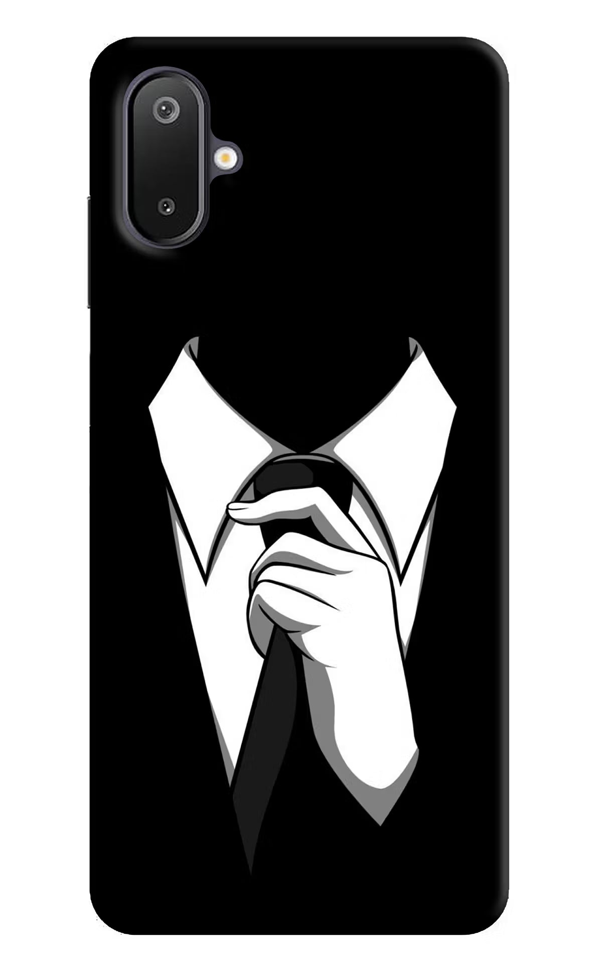 Black Tie Samsung M06 5G Back Cover