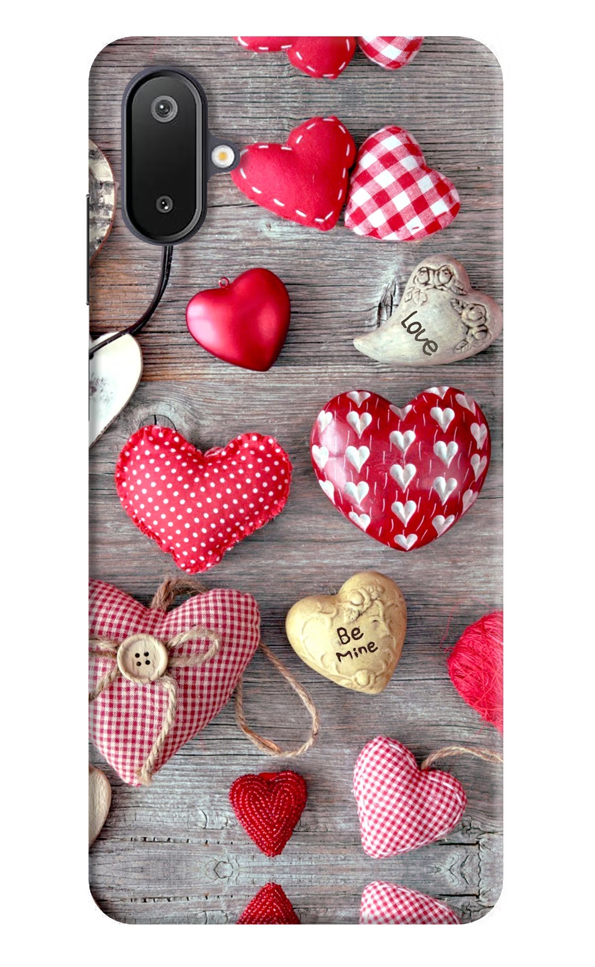 Love Wallpaper Samsung M06 5G Back Cover