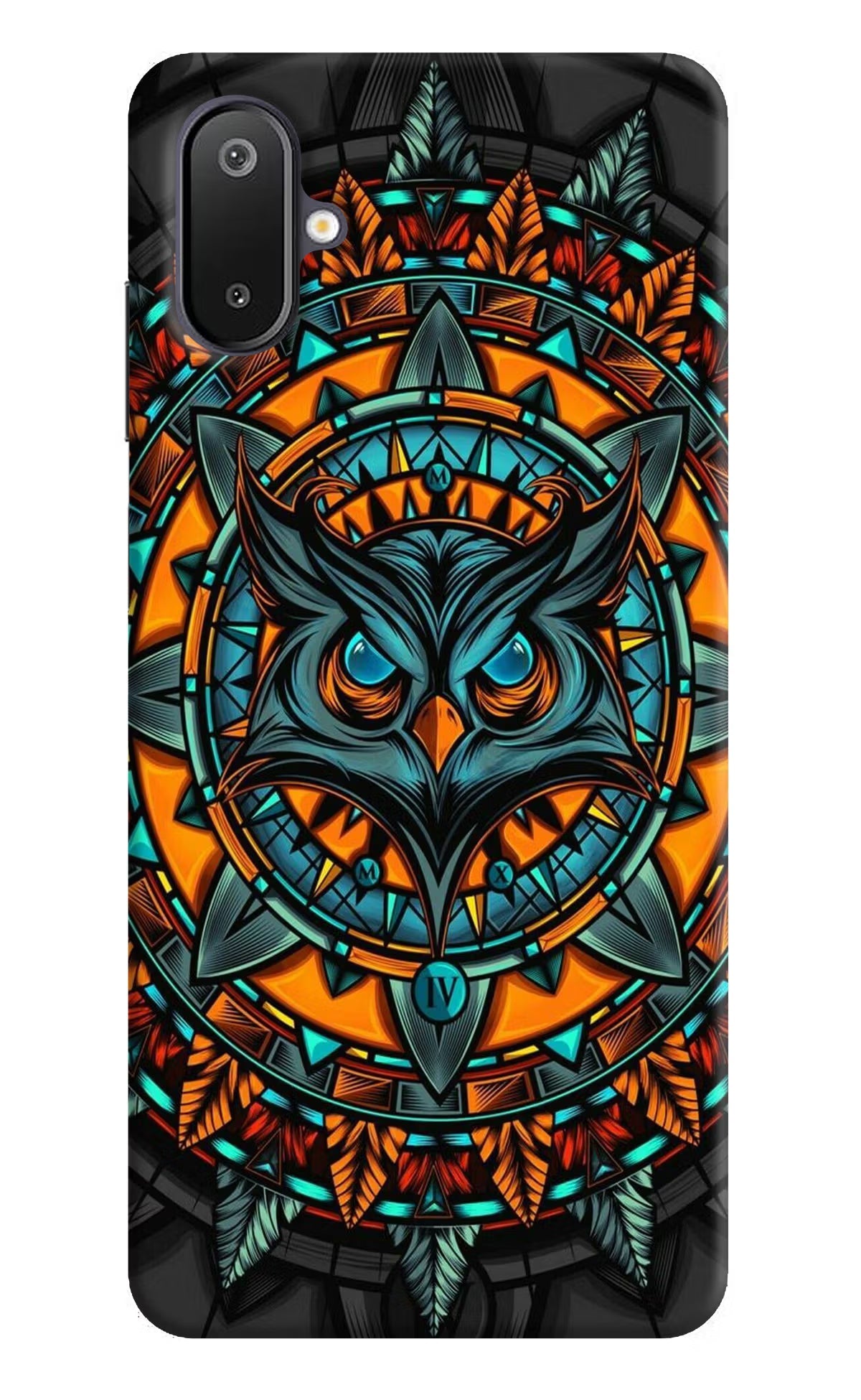 Angry Owl Art Samsung M06 5G Back Cover