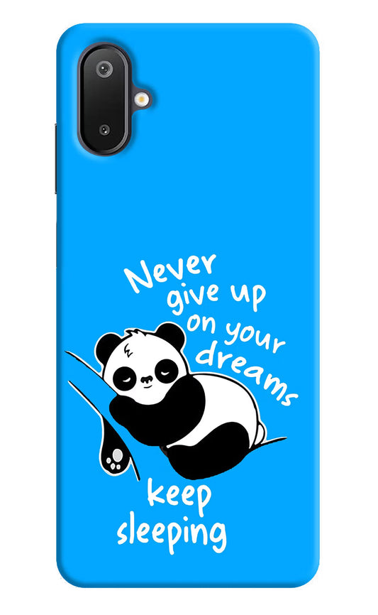 Keep Sleeping Samsung M06 5G Back Cover