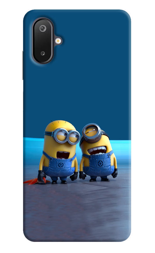 Minion Laughing Samsung M06 5G Back Cover