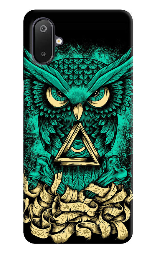 Green Owl Samsung M06 5G Back Cover