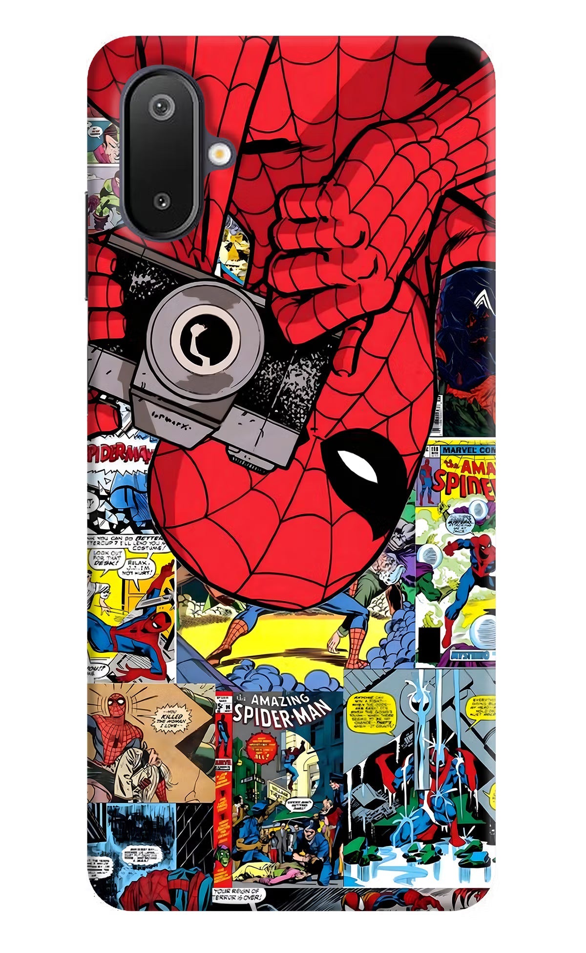Spider Man Samsung M06 5G Back Cover