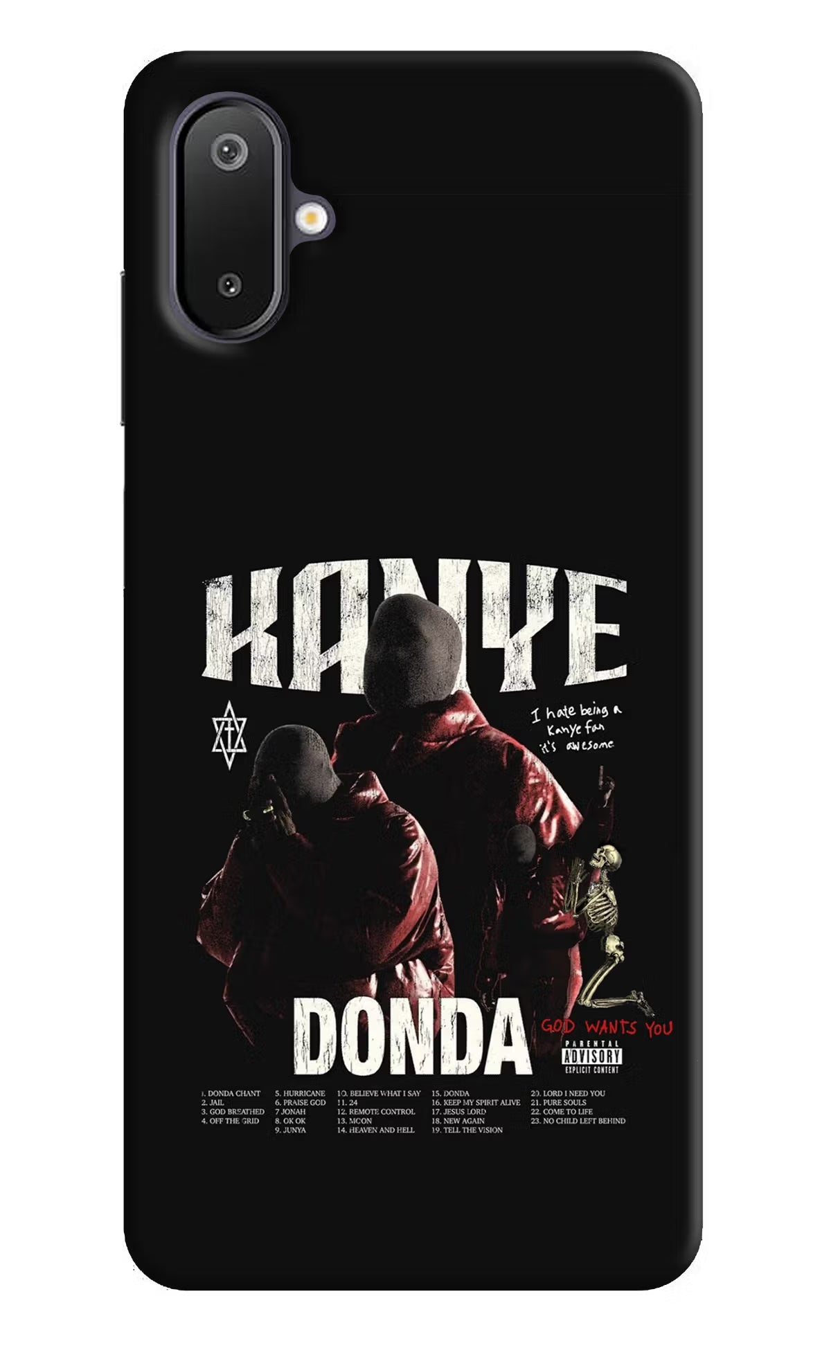 Donda Kanye West Samsung M06 5G Back Cover