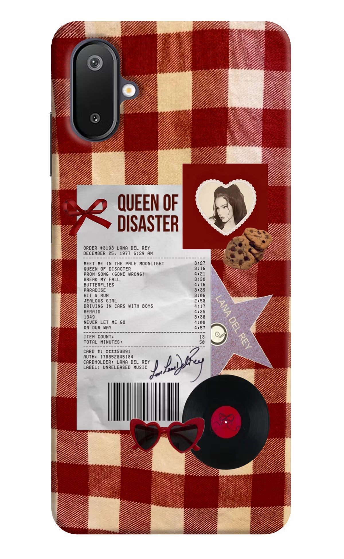 Queen of Disaster Samsung M06 5G Back Cover