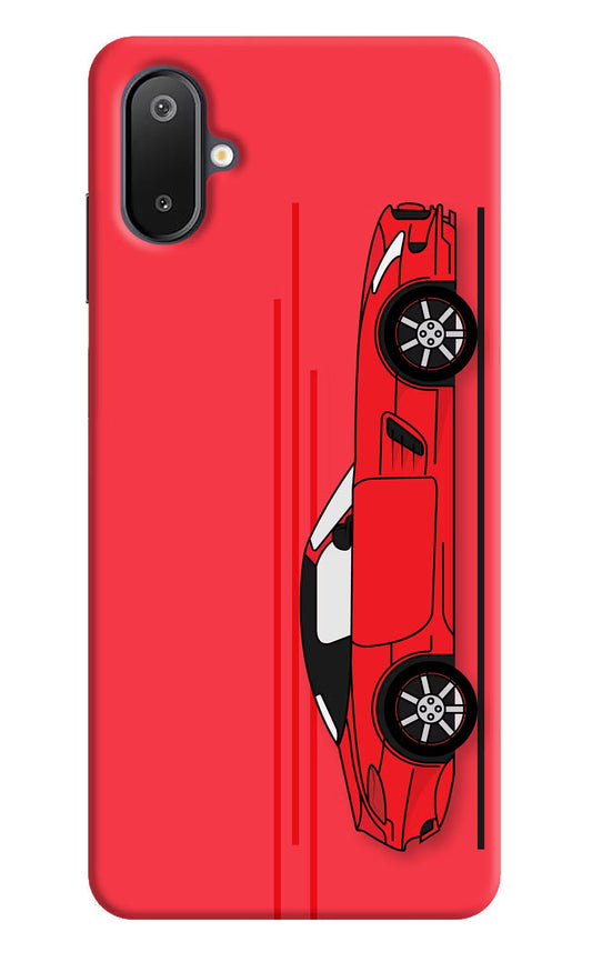 Red Velocity Samsung M06 5G Back Cover