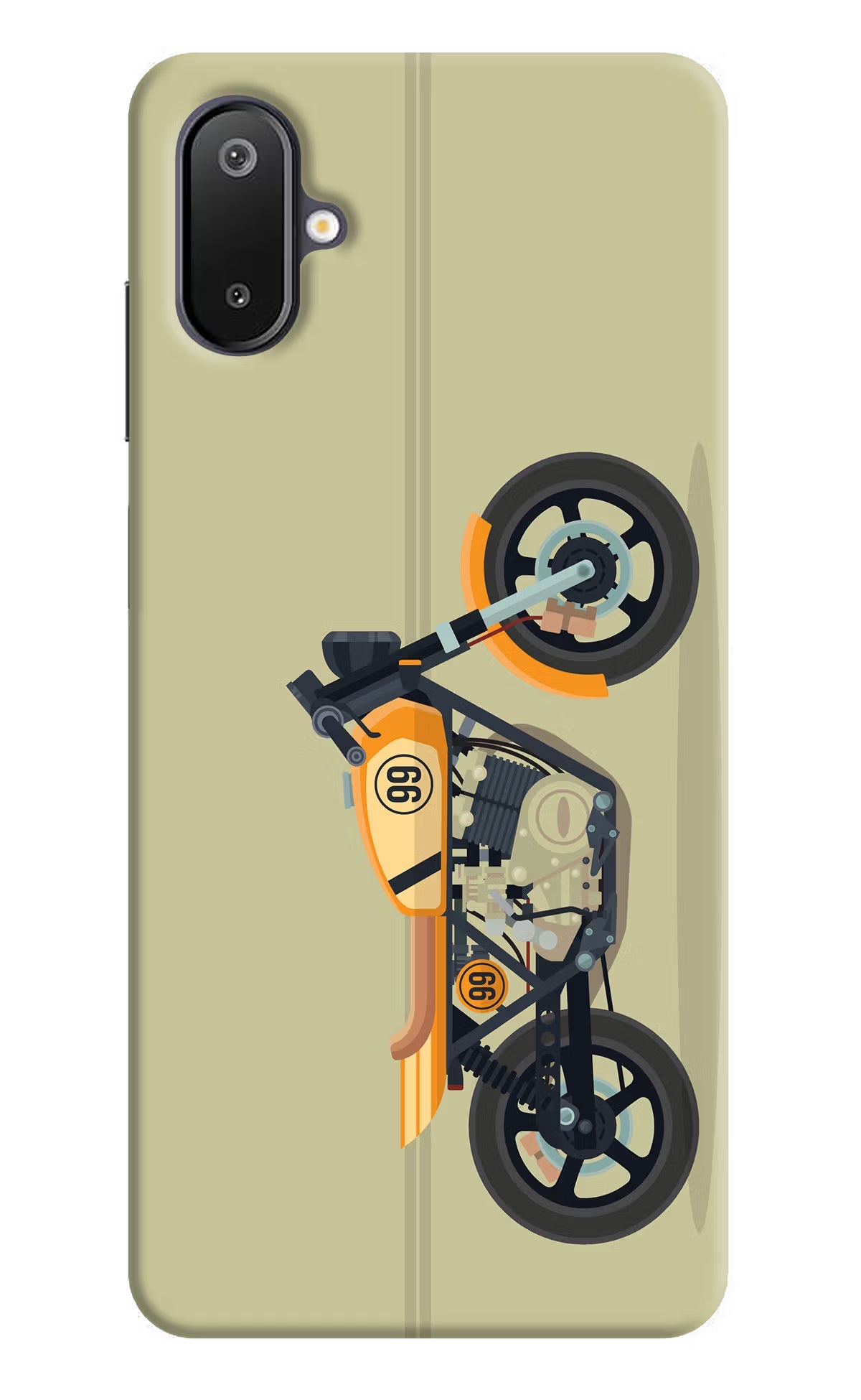 Vertical Speedster Samsung M06 5G Back Cover