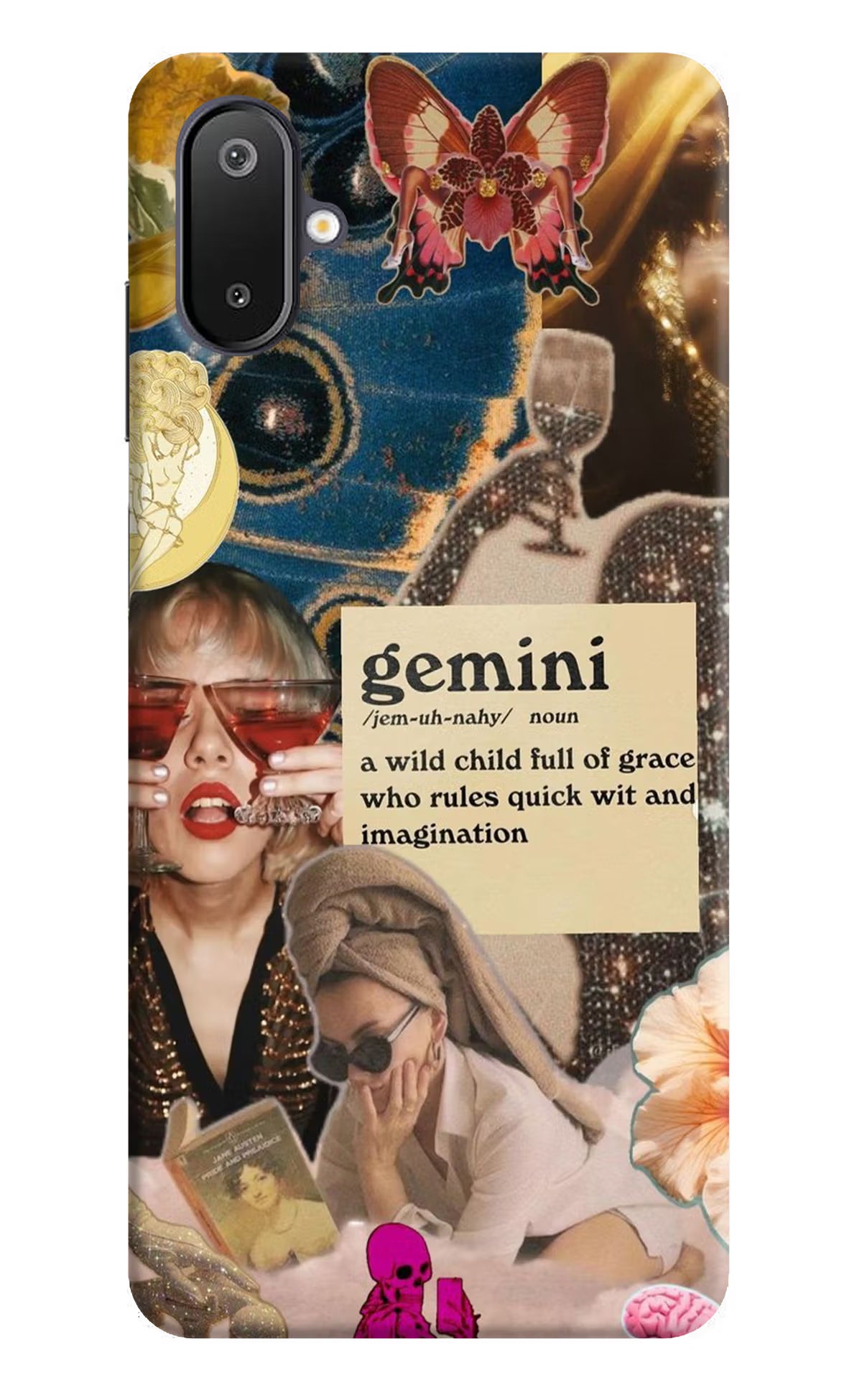 Gemini Zodiac Samsung M06 5G Back Cover