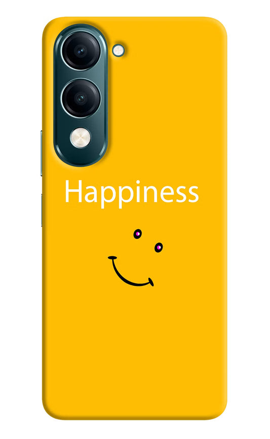 Happiness With Smiley Vivo Y19s 5G Back Cover