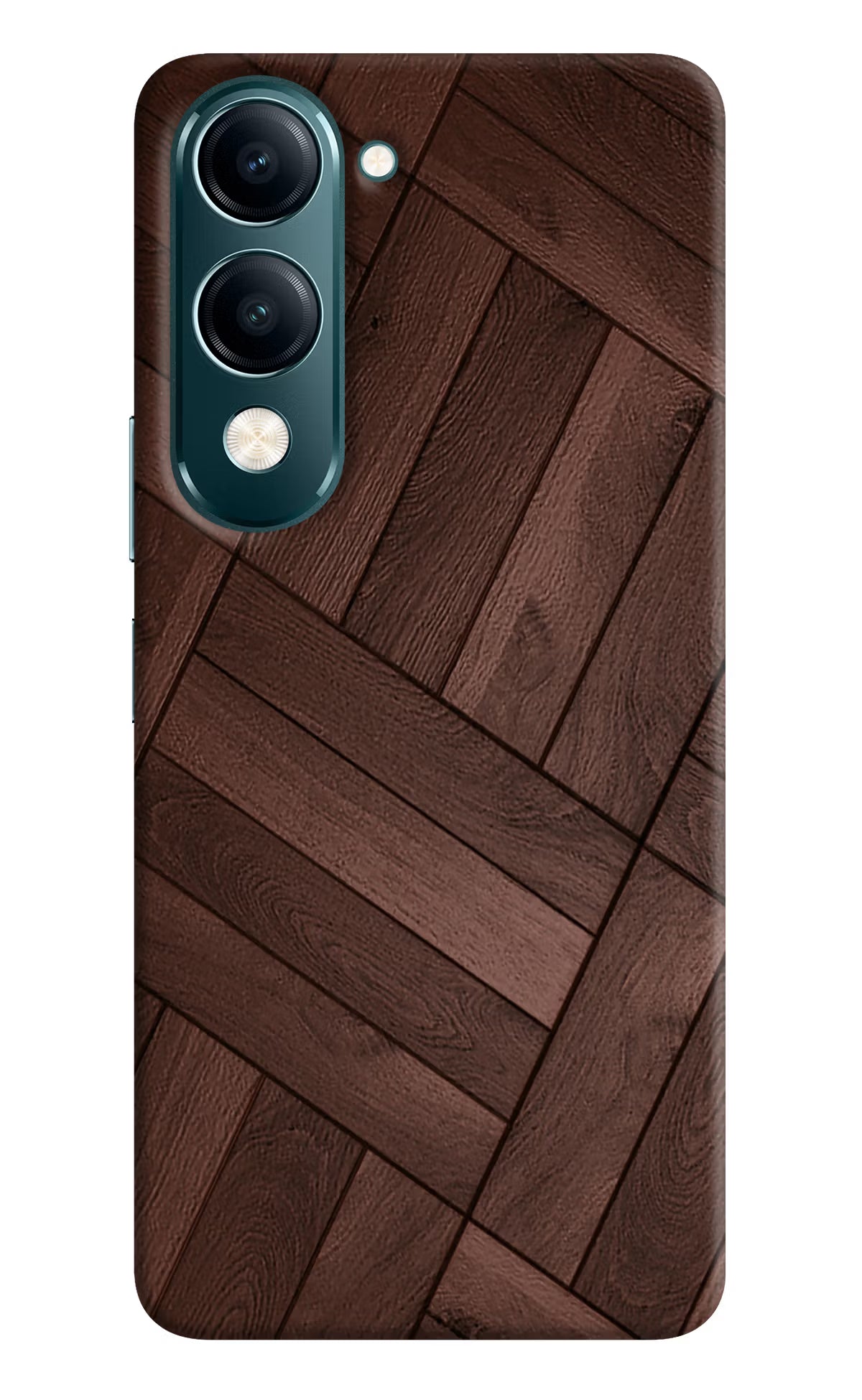 Wooden Texture Design Vivo Y19s 5G Back Cover
