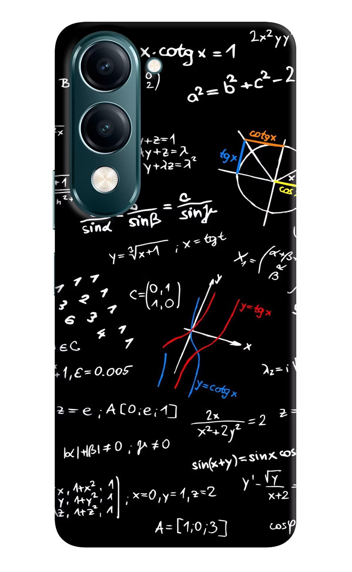 Mathematics Formula Vivo Y19s 5G Back Cover