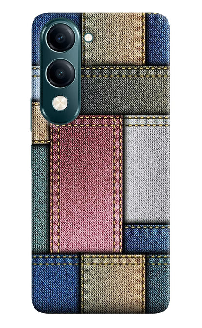 Multicolor Jeans Vivo Y19s 5G Back Cover