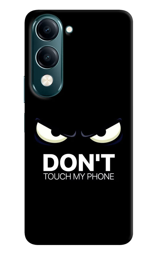 Don'T Touch My Phone Vivo Y19s 5G Back Cover