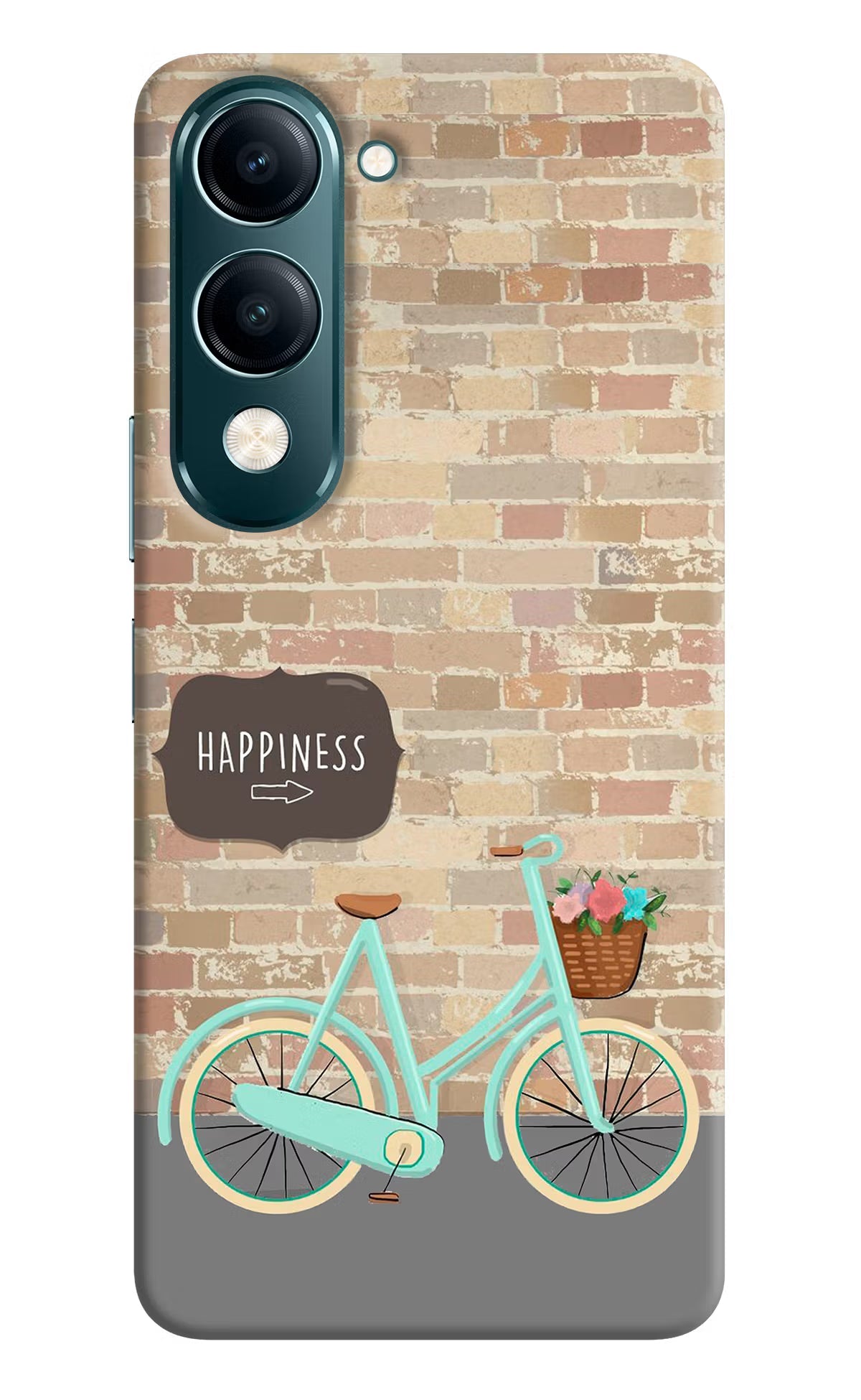 Happiness Artwork Vivo Y19s 5G Back Cover