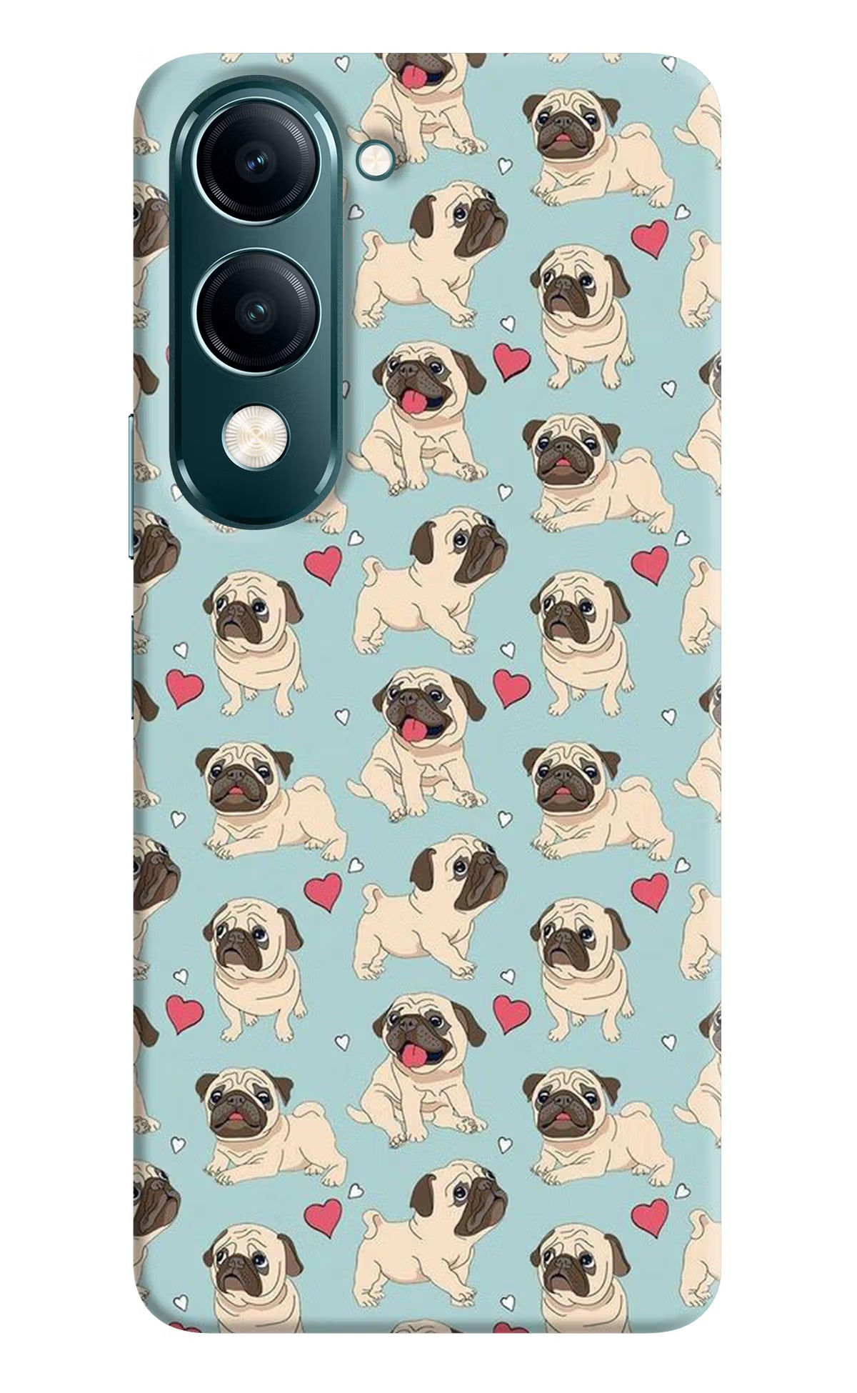 Pug Dog Vivo Y19s 5G Back Cover