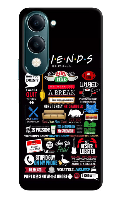 FRIENDS Vivo Y19s 5G Back Cover