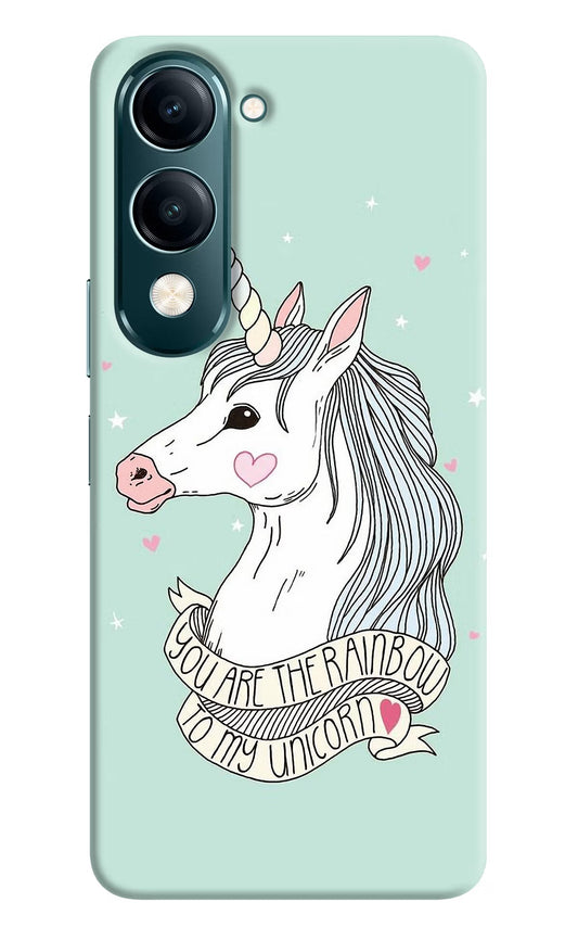 Unicorn Wallpaper Vivo Y19s 5G Back Cover