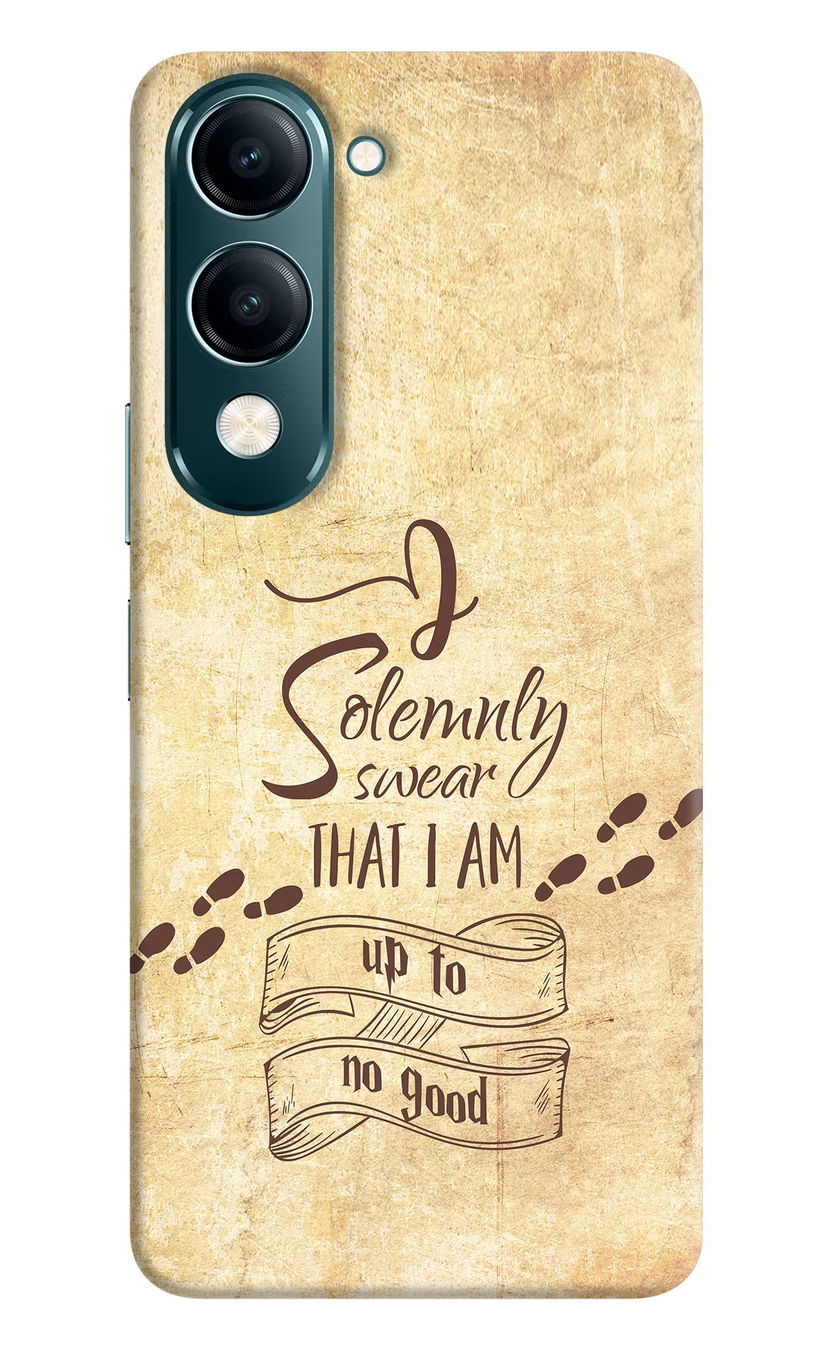 I Solemnly swear that i up to no good Vivo Y19s 5G Back Cover