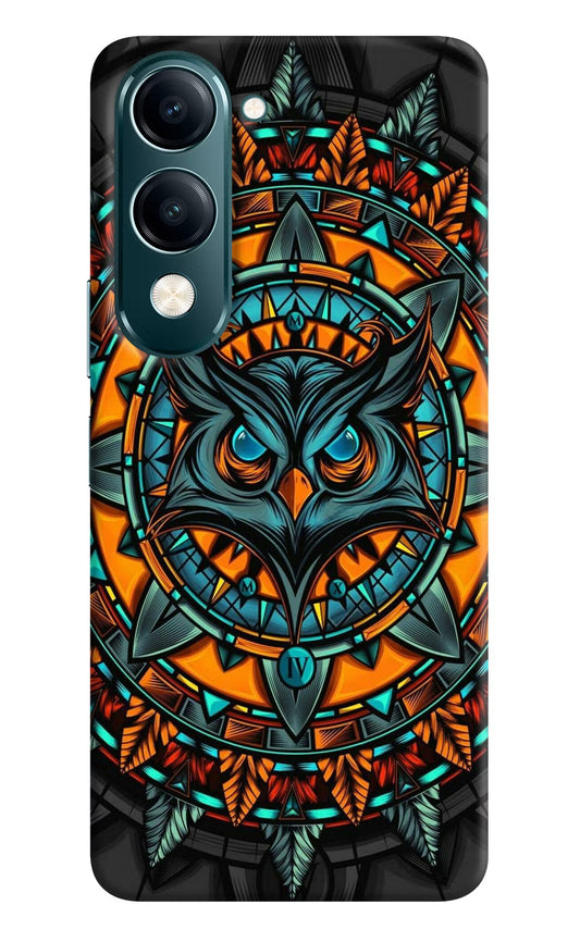 Angry Owl Art Vivo Y19s 5G Back Cover