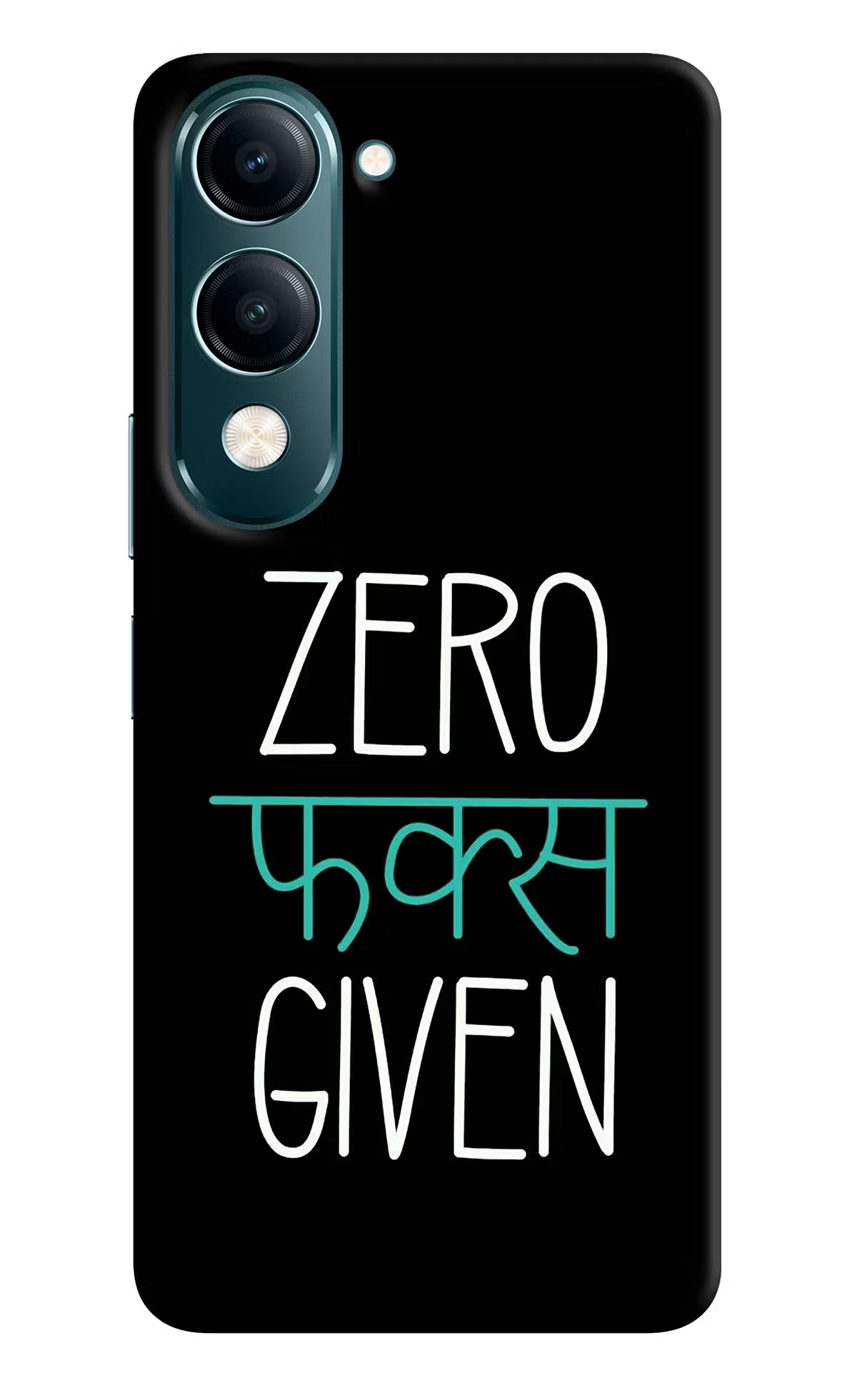 Zero Fucks Given Vivo Y19s 5G Back Cover