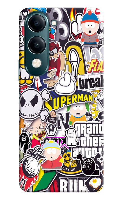 Sticker Bomb Vivo Y19s 5G Back Cover