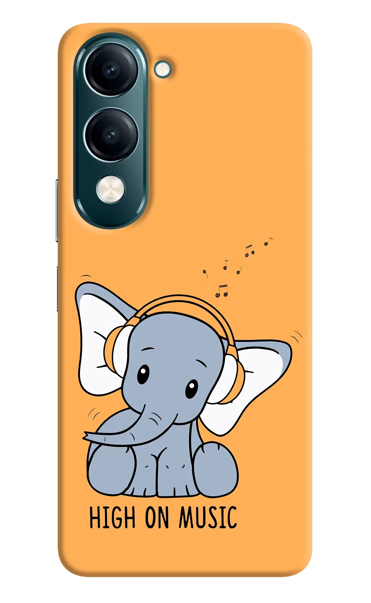 High On Music Vivo Y19s 5G Back Cover