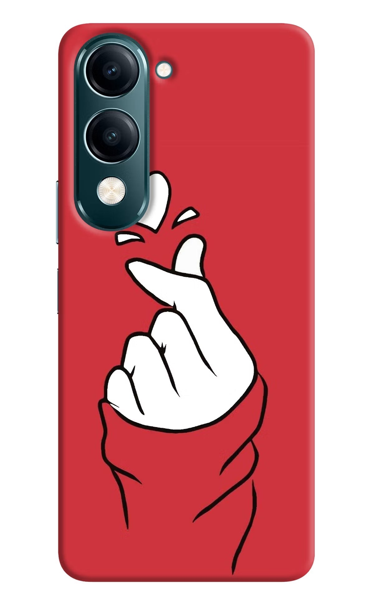 Korean Love Sign Vivo Y19s 5G Back Cover