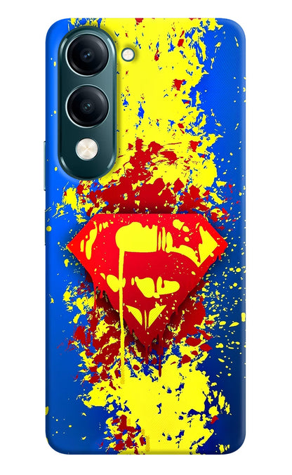 Superman logo Vivo Y19s 5G Back Cover