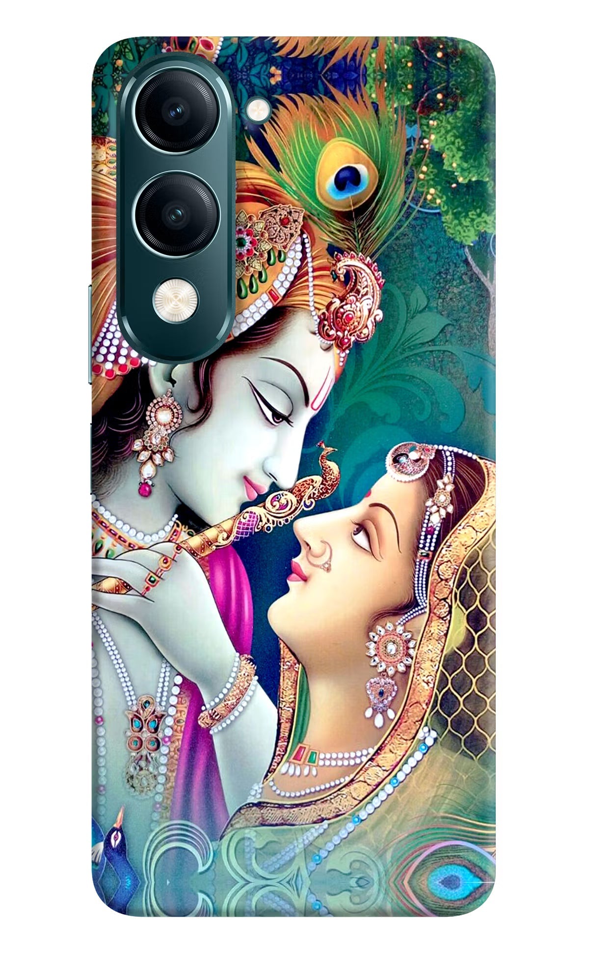 Lord Radha Krishna Vivo Y19s 5G Back Cover