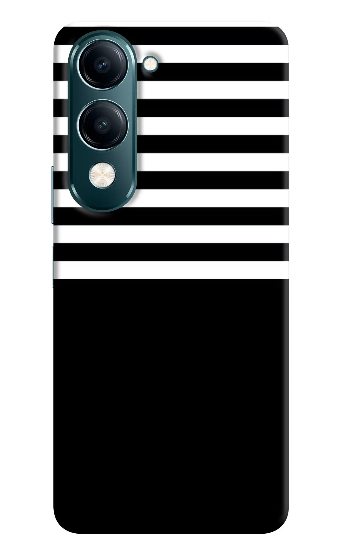 Black and White Print Vivo Y19s 5G Back Cover