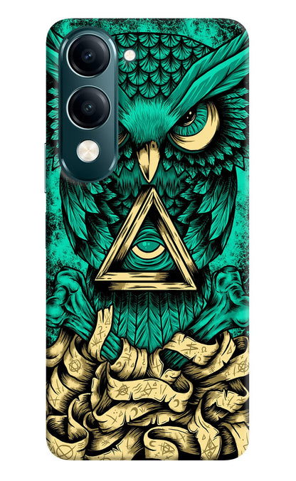 Green Owl Vivo Y19s 5G Back Cover