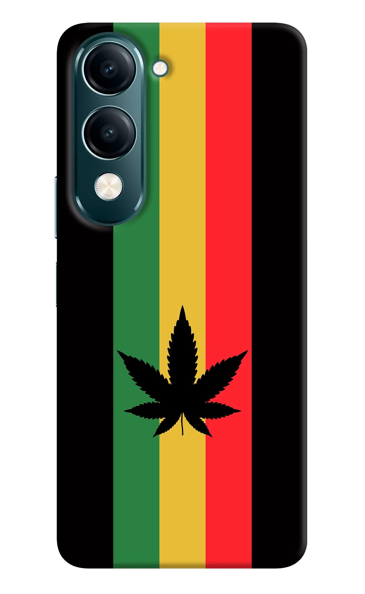 Weed Flag Vivo Y19s 5G Back Cover