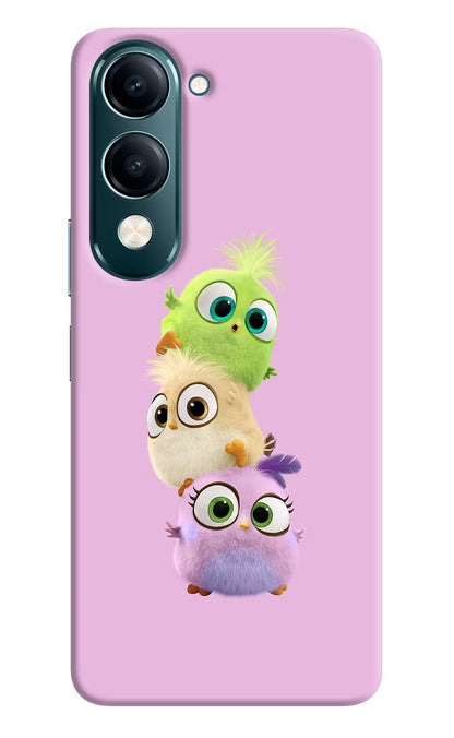 Cute Little Birds Vivo Y19s 5G Back Cover